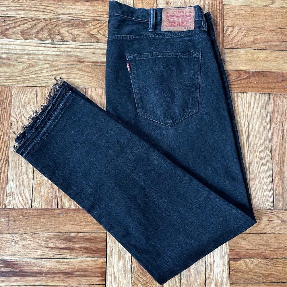 Levis 501 CT custom tapered jeans